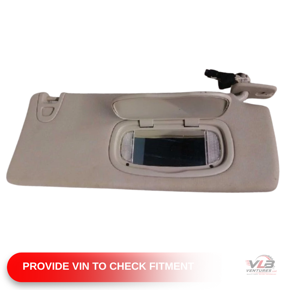 2014–2018 Jeep Cherokee Passenger RH Sun Visor OEM — view 1