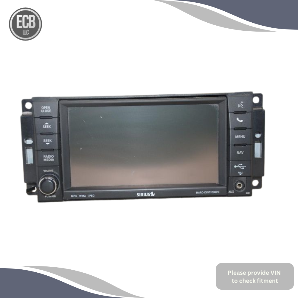 2013 Chrysler 200 AM-FM-CD-DVD-H<wbr/>DD Navigation UConnect Radio RHR OEM — view 1