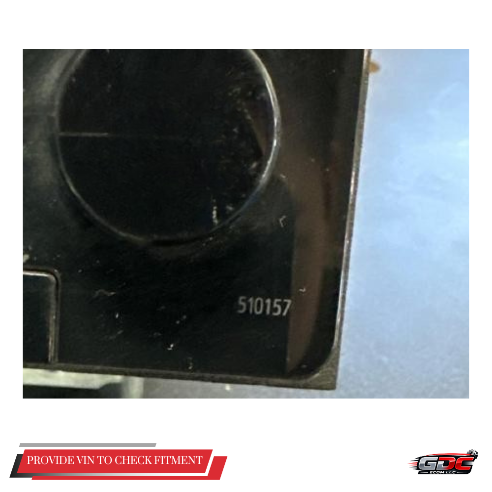 2016–2017 Toyota Sienna Radio Navigation Display & Receiver Face ID 510157 OEM — view 2