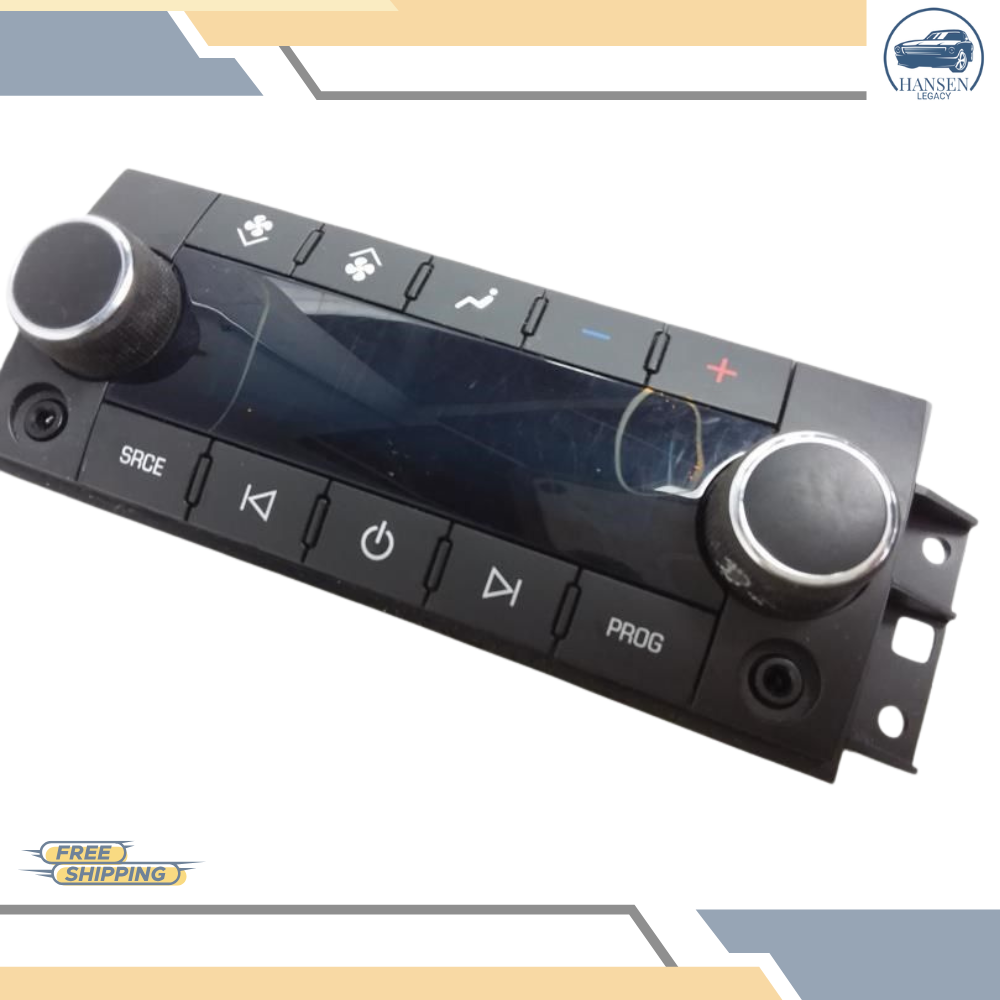 2009–2017 Chevrolet Traverse Tahoe A/C AC Heater Temperature Control Option D07 — view 1