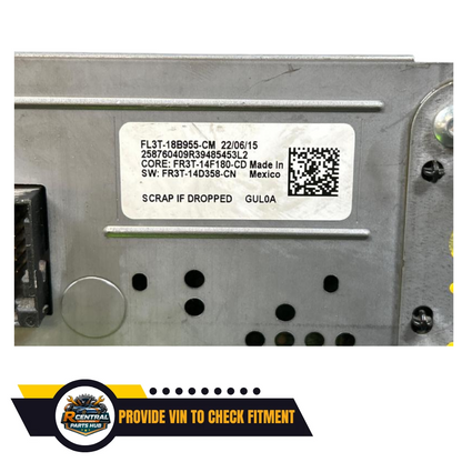 2015 Ford F-150 Pickup Radio Display Screen Front Dash 4.2" OEM — view 3