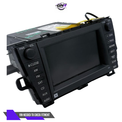 2010–2011 Toyota Prius Display Screen Dash Mounted Navigation Satellite E7022 — view 2