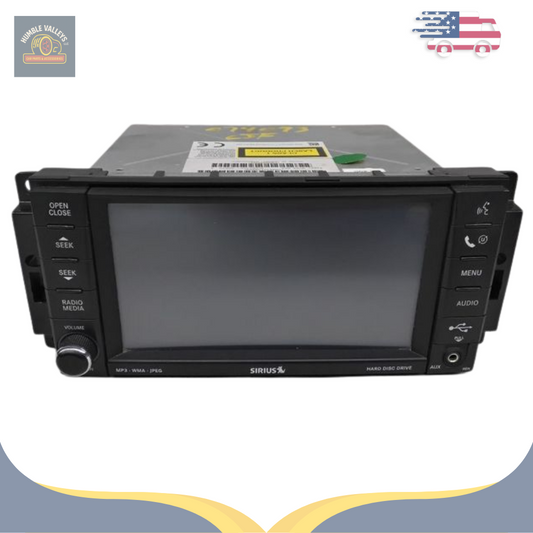 2008 CHRYSLER TOWN & COUNTRY RADIO RECEIVER REN WITH SATELLITE OEM — view 1