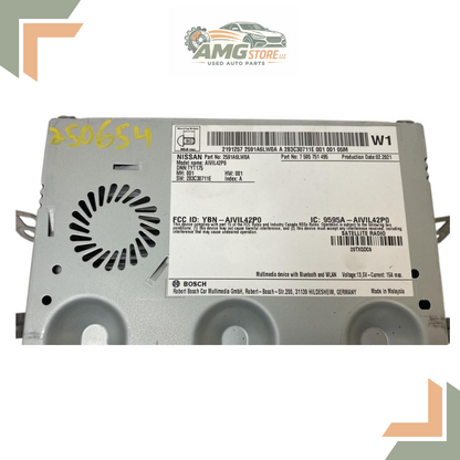2020–2022 Nissan Sentra 8" Audio Display Radio Receiver OEM — view 3