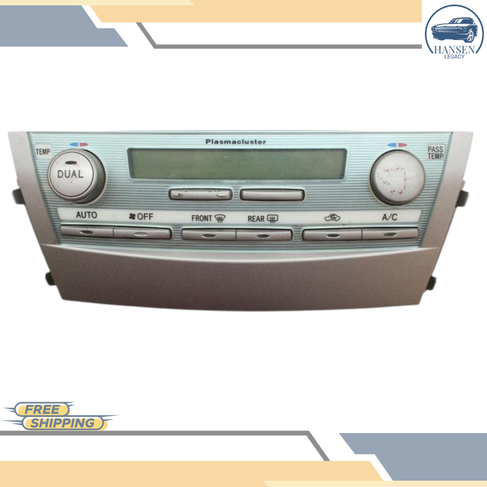 2007–2009 Toyota Camry Climate AC Heater Temperature Control Panel OEM — view 1