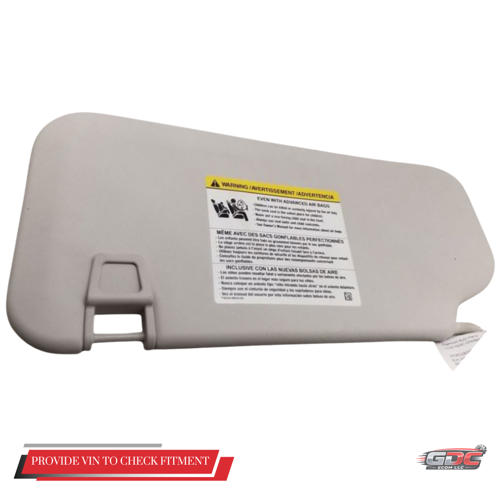 2021–2024 Ford Escape RH Passenger Sunvisor Sun Visor with Mirror & Light OEM — view 3