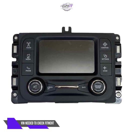 2018–2020 DODGE RAM 1500 AM FM Satellite Radio Display Receiver 5.0 Screen OEM — view 1