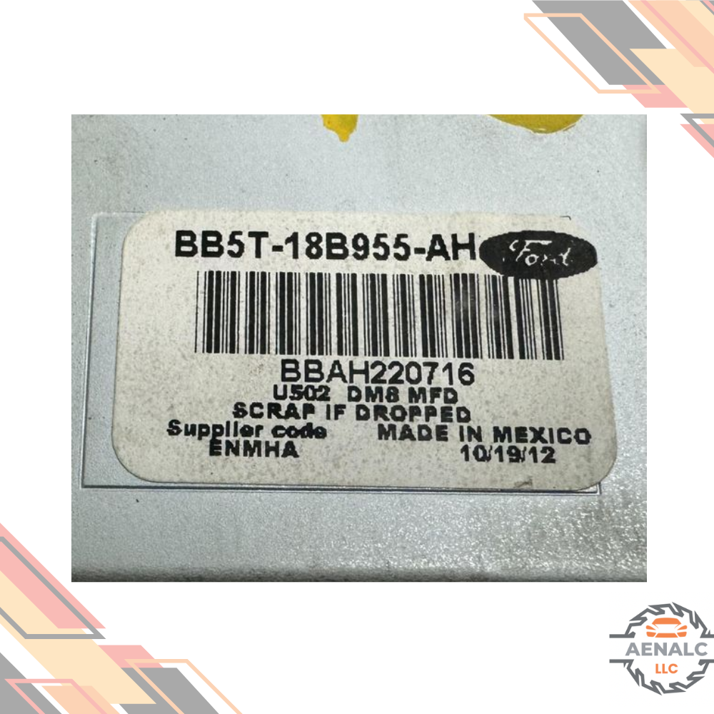 2011–2013 Ford Explorer Navigation Radio Display Screen OEM — view 3