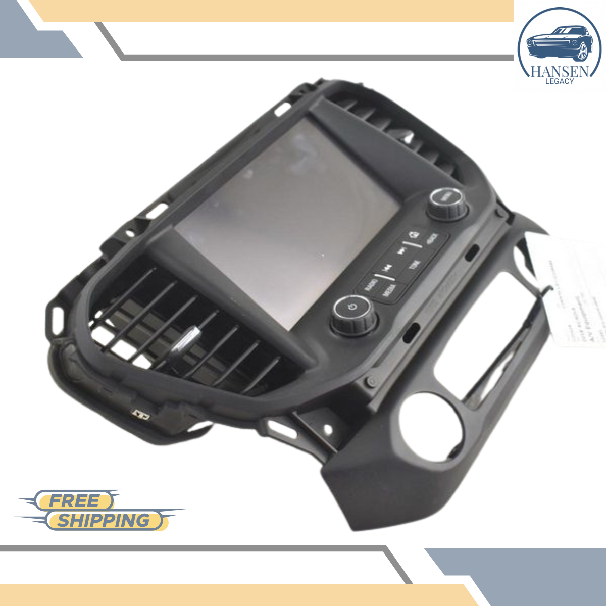 2018–2019 GMC Acadia Radio Display Control Panel 18 19 — view 4