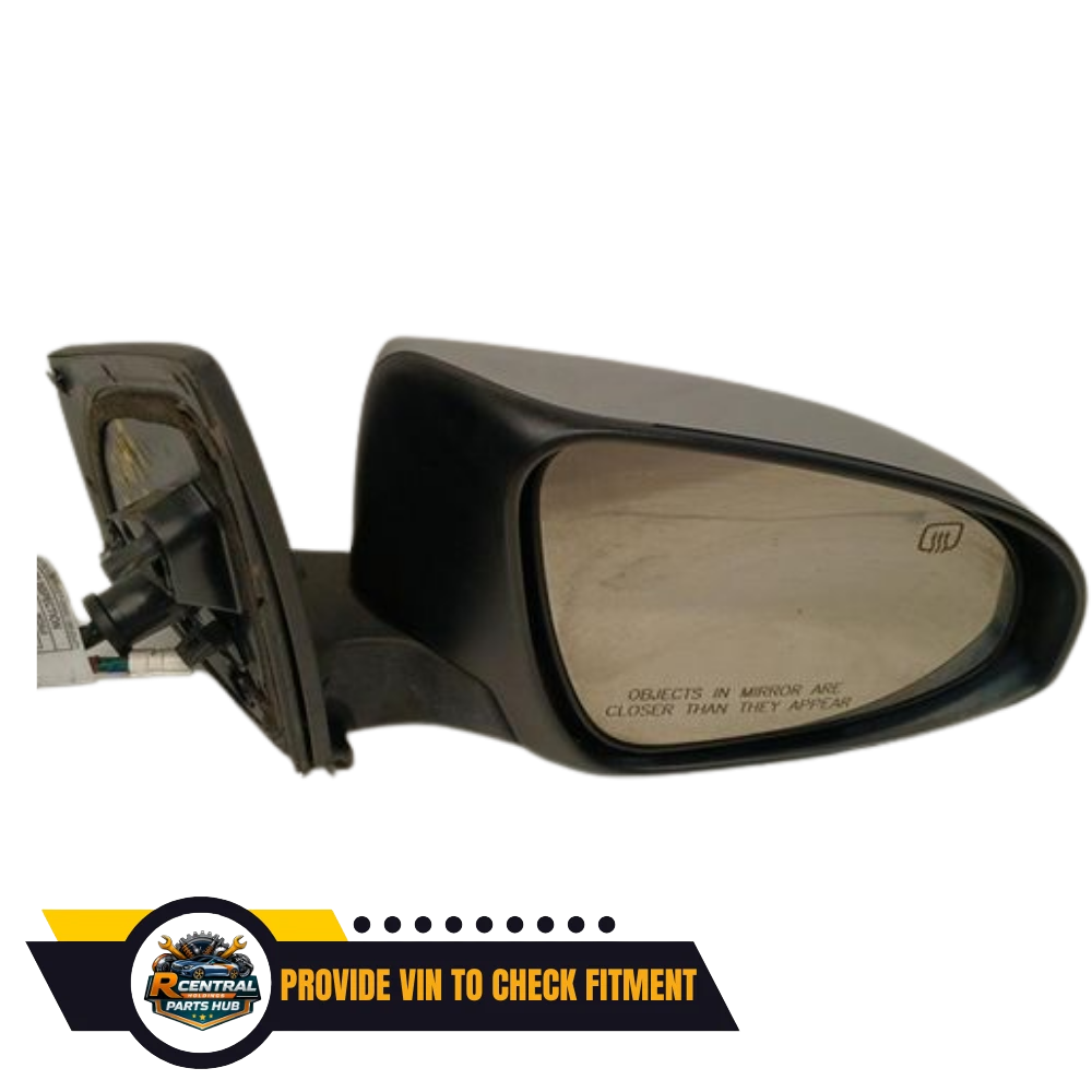 2014–2019 Toyota Corolla Right Passenger Side View Door Mirror Heated Silver OEM — view 1