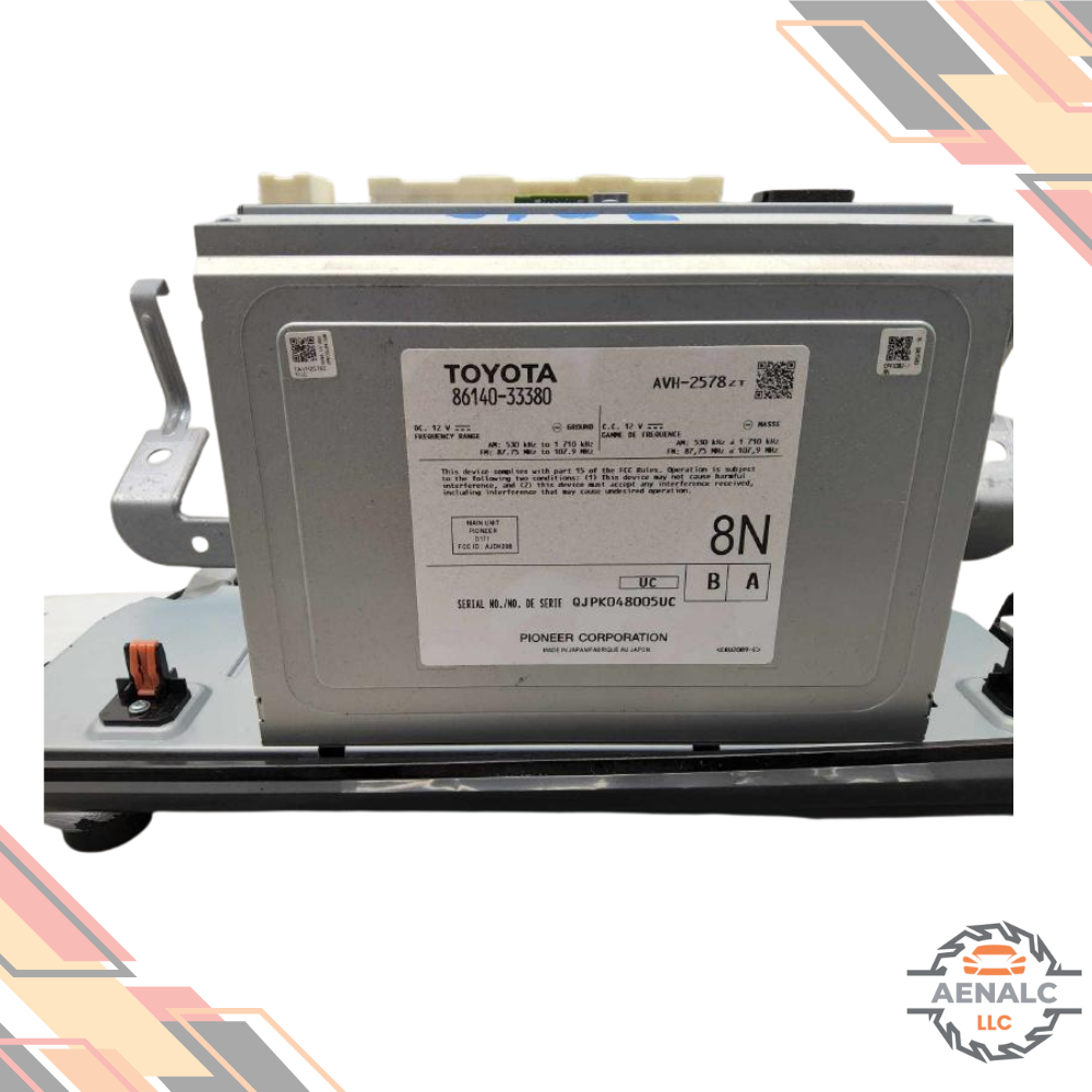 2018–2019 Toyota Camry Radio Receiver Display Screen OEM — view 3