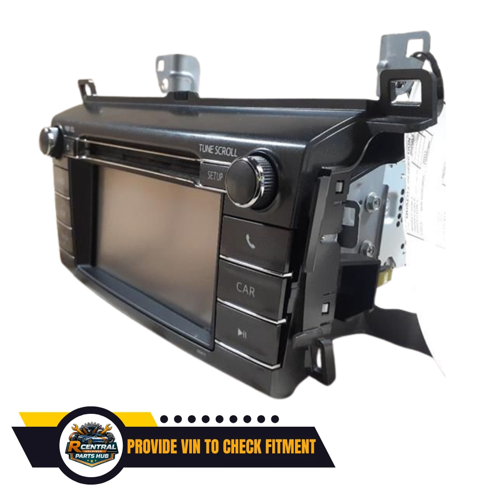 2013–2014 Toyota RAV4 Radio Display & Receiver Screen CD 100071 OEM — view 2