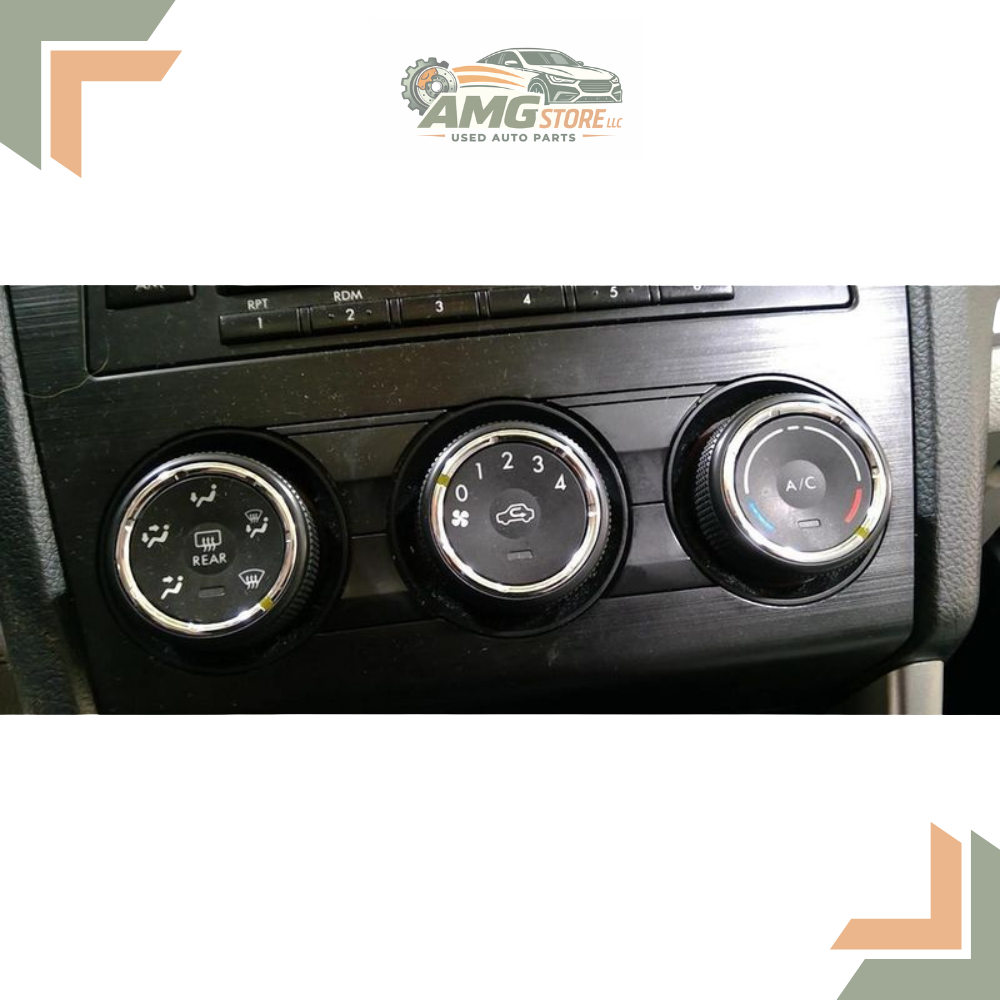 2014–2015 Subaru Forester A/C AC Temperature Control Unit — view 2
