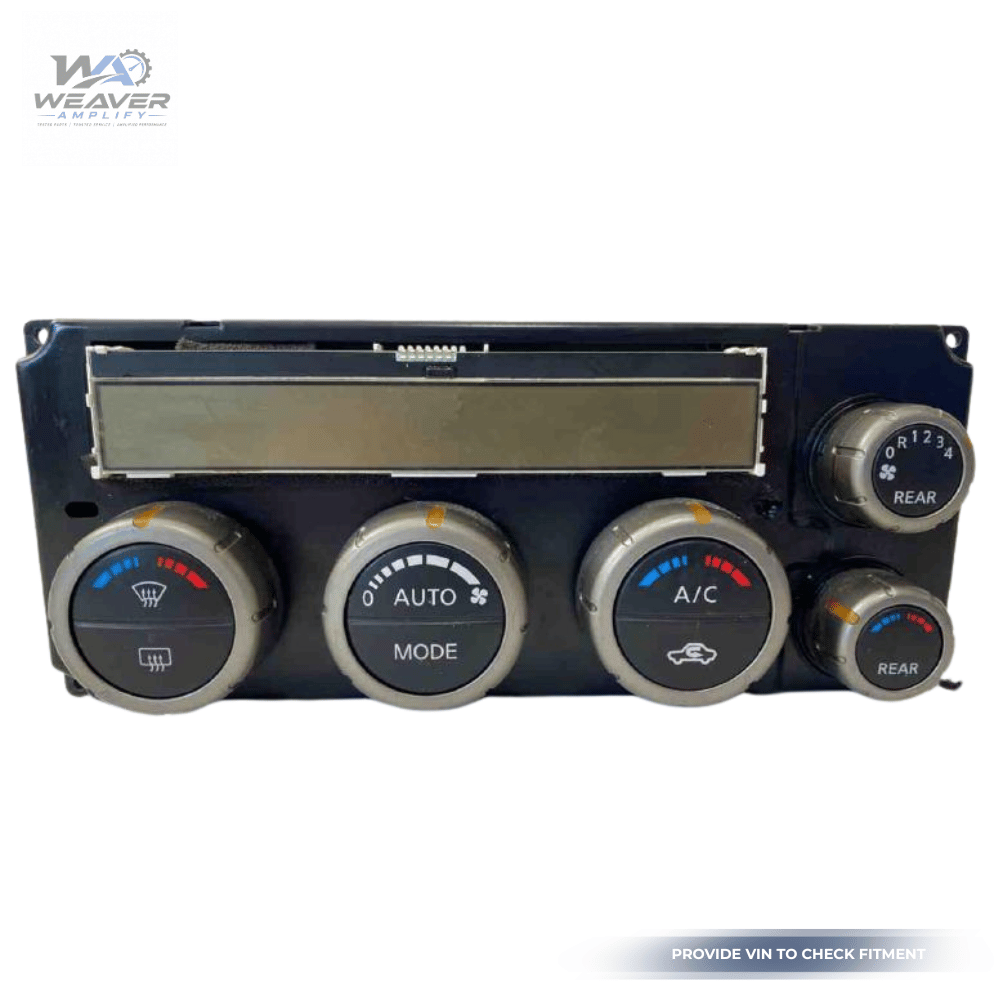 2005–2007 Nissan Pathfinder AC Heater Control OEM — view 1