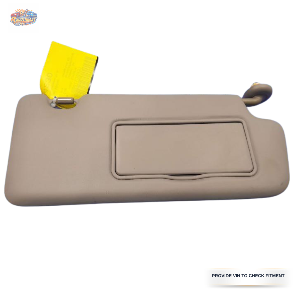 2012–2015 Honda Civic RH Passenger Sunvisor Sun Visor with Mirror OEM — view 1