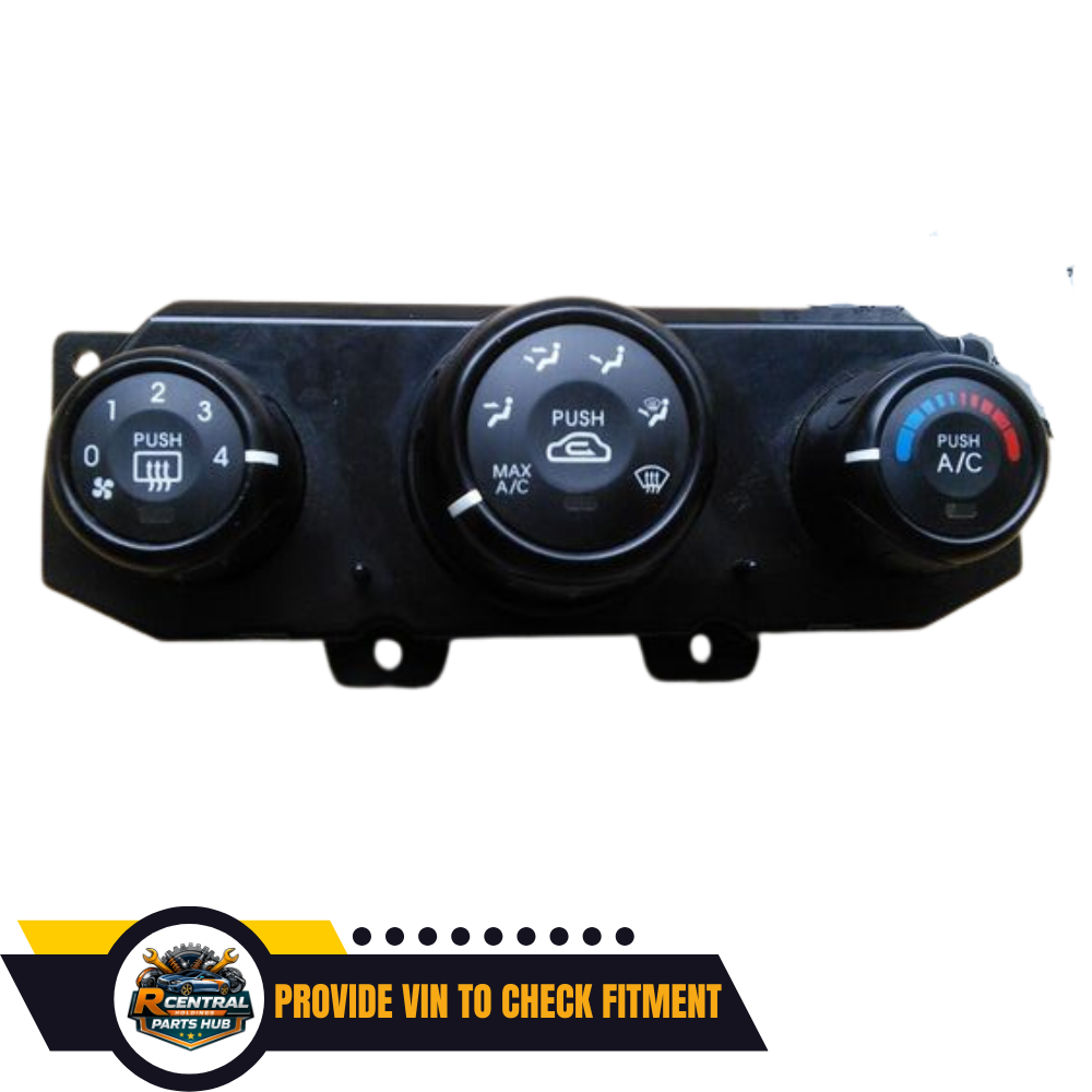 2009–2010 Kia Sportage A/C AC Heater Temperature Control Unit — view 1