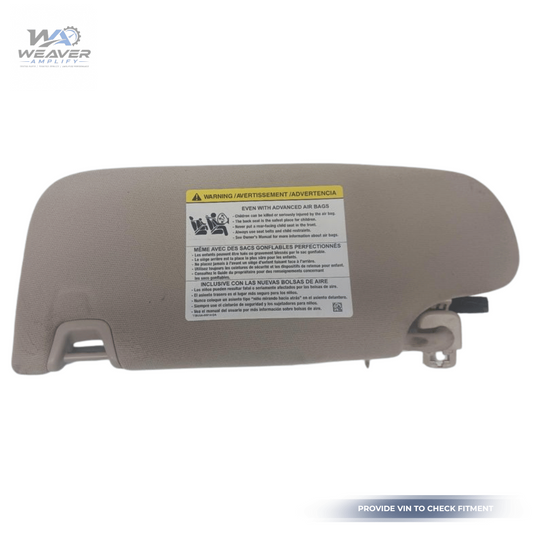 2018–2020 Lincoln MKZ Passenger RH Sun Visor OEM — view 1