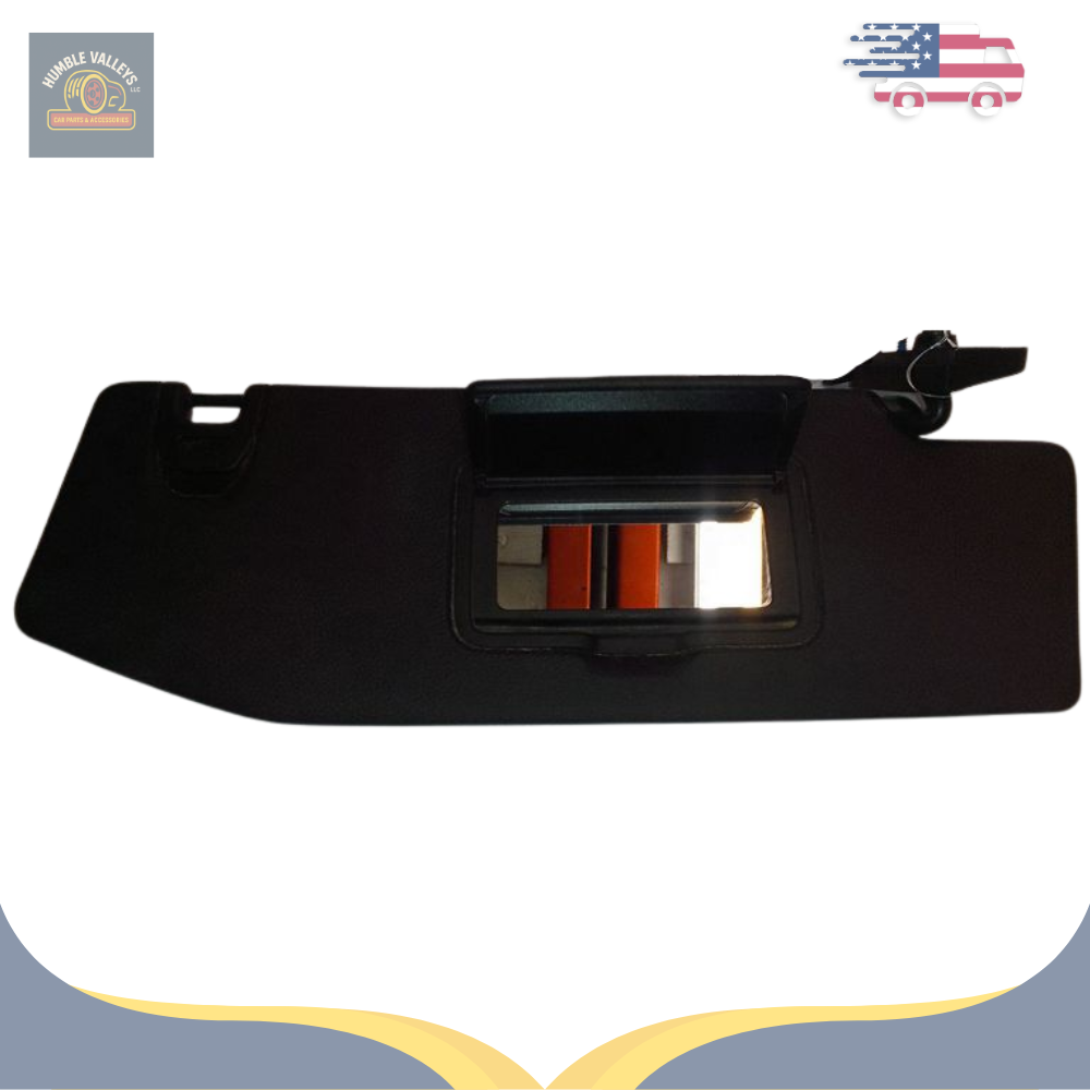 2025 Jeep Wrangler RH Passenger Sunvisor Sun Visor with Mirror & Light OEM — view 2