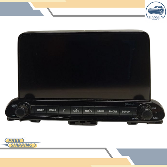 2019–2020 Kia Forte AM FM Radio Receiver Display Screen without Navigation OEM — view 1