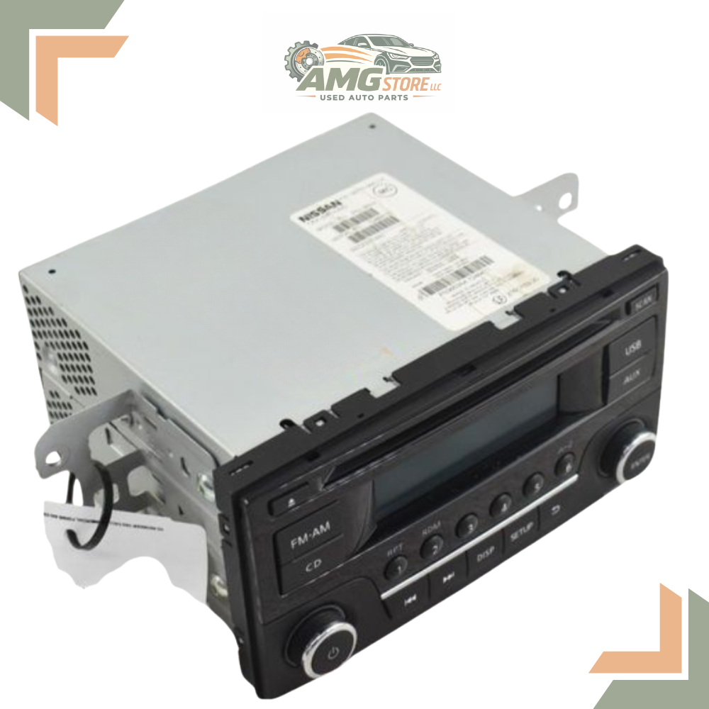 2015–2018 Nissan Versa Radio AM FM CD Player Receiver without Navigation Factory OEM — view 4