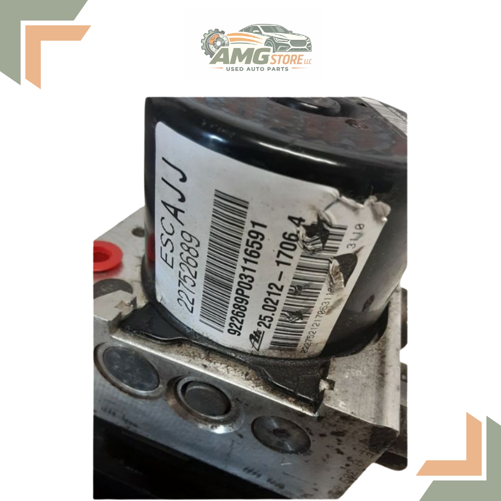 2011 GMC Terrain ABS Anti Lock Brake Actuator Pump — view 3