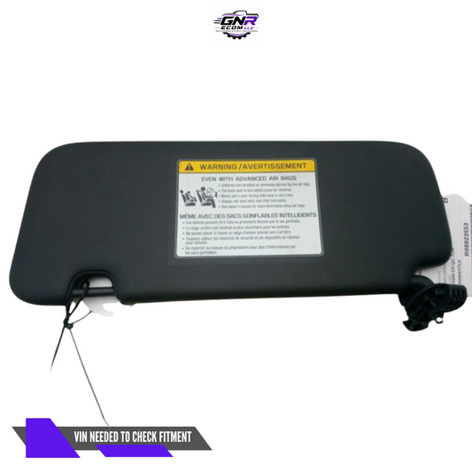 2019–2021 Kia Forte RH Passenger Sunvisor Sun Visor with Mirror OEM — view 1