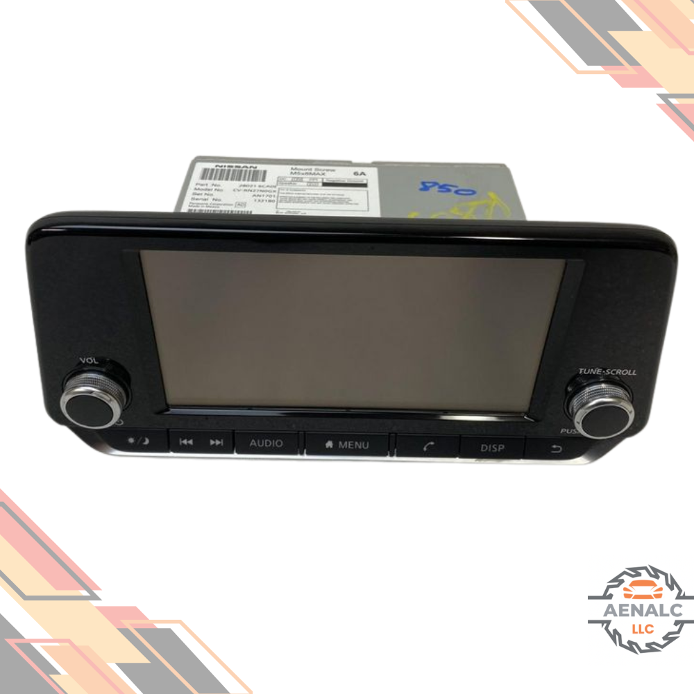 2019–2022 Nissan Altima Radio Receiver Display Screen without Navigation OEM — view 2