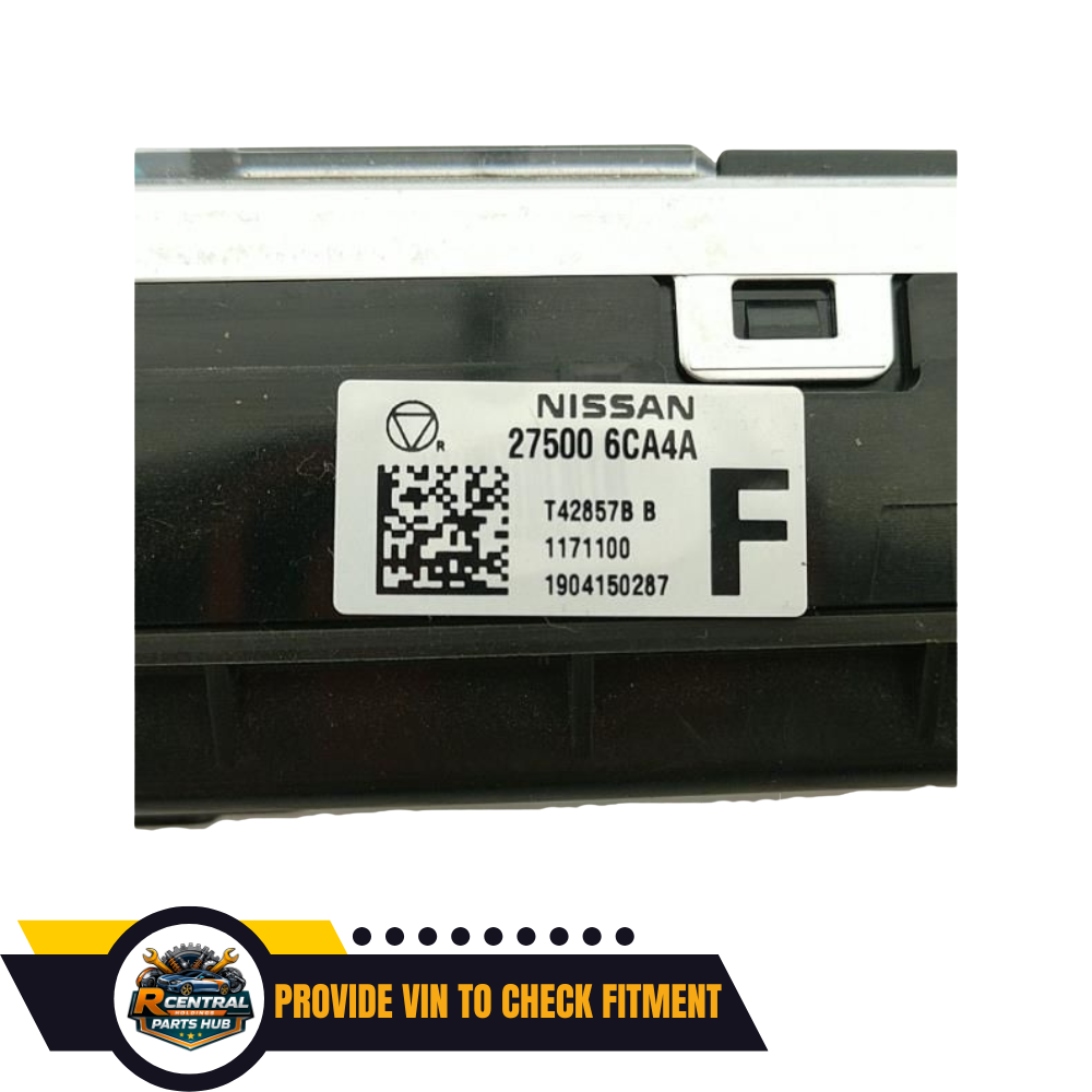 2019–2022 Nissan Altima A/C AC Heater Temperature Control Unit Dual Zone — view 5
