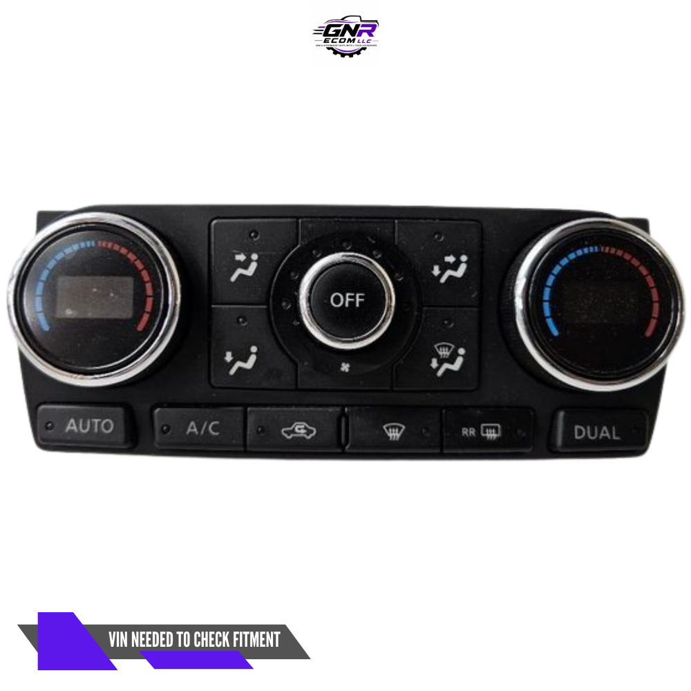 2007–2013 Nissan Altima AC Heater Climate Temperature Control OEM 08 09 10 11 12 — view 1