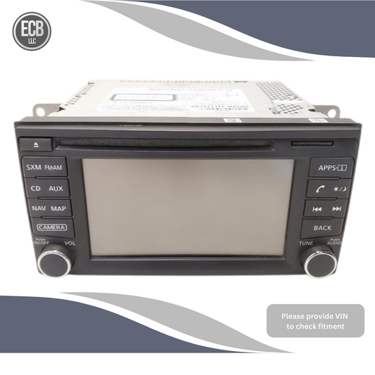 2015–2017 Nissan NV 200 1500 2500 3500 Radio Display Receiver NAV AM FM CD MP3 — view 1