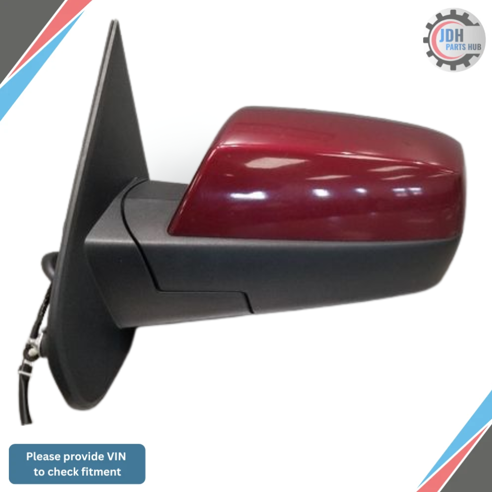 2014–2019 Chevrolet Silverado 1500 Left Driver Side View Door Mirror Maroon OEM — view 2