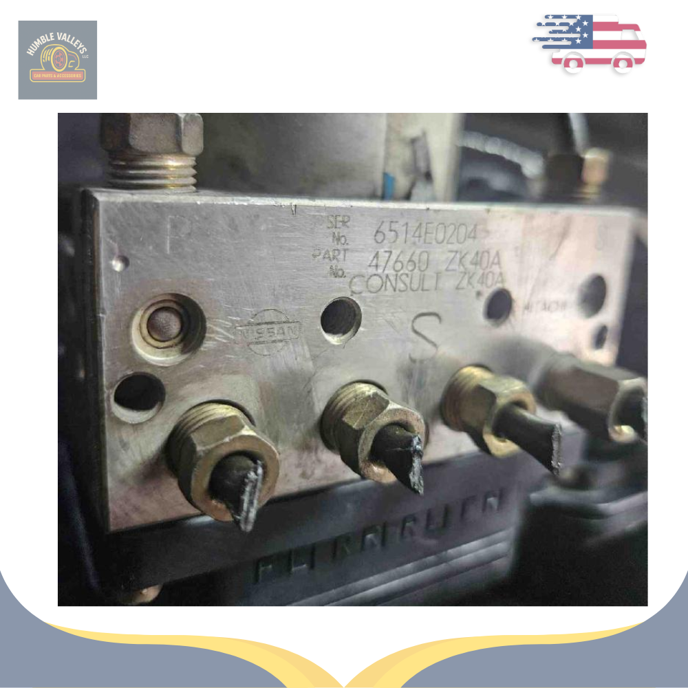 2007–2008 Nissan Maxima ABS Anti Lock Brake Actuator pump WITH VDC OEM — view 4