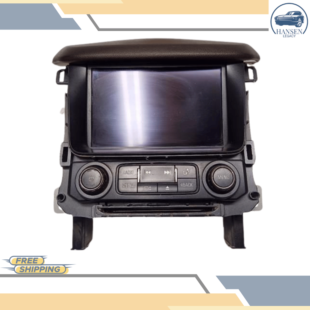 2017–2020 Chevrolet Tahoe Radio Control Panel With Display Screen OEM — view 1