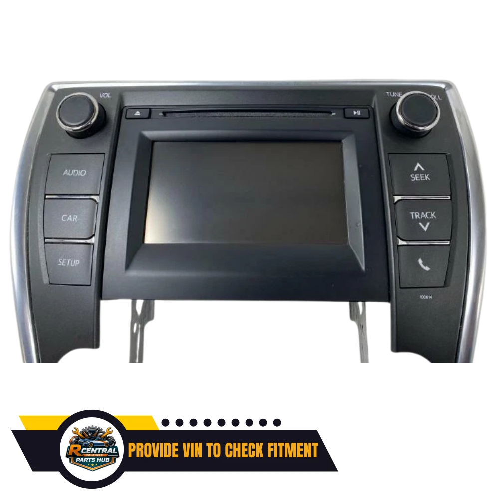 2015–2017 Toyota Camry Radio TouchScreen Display Receiver 100614 OEM — view 1