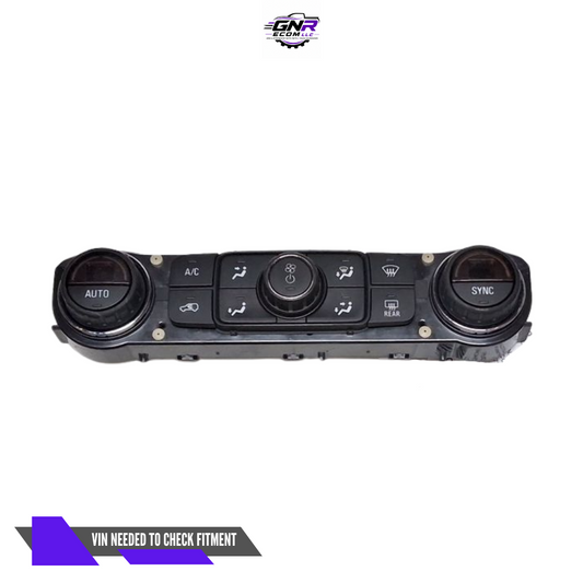 2017–2019 GMC Acadia Climate AC Heater Temperature Control OEM — view 1