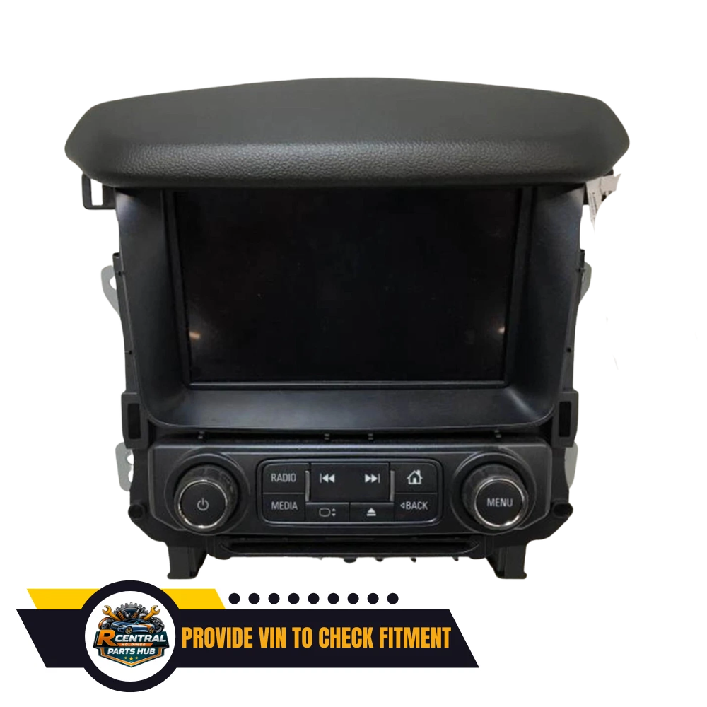 2017–2020 Chevrolet Tahoe Radio Control Panel With Display Screen OEM — view 1
