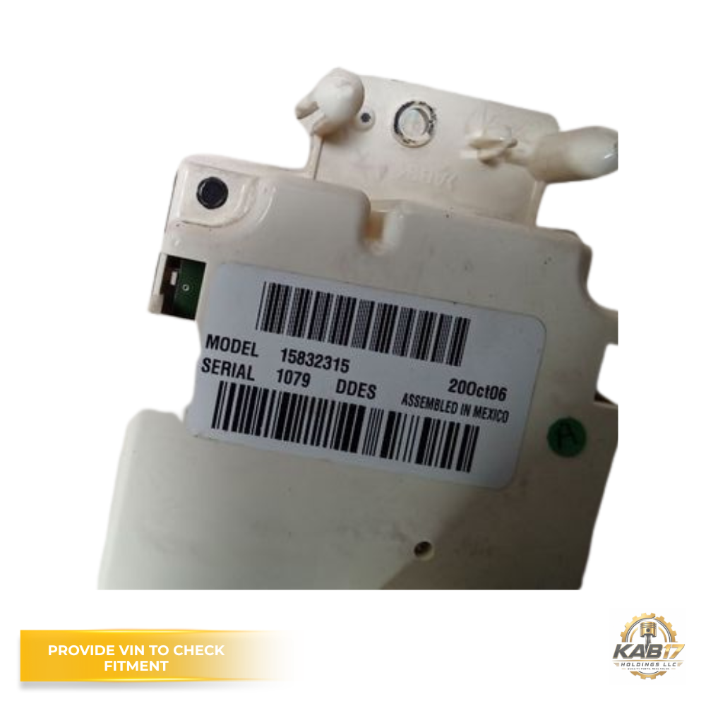 2005–2007 Chevrolet Silverado 1500 Climate AC Heater Temperature Control OEM — view 2