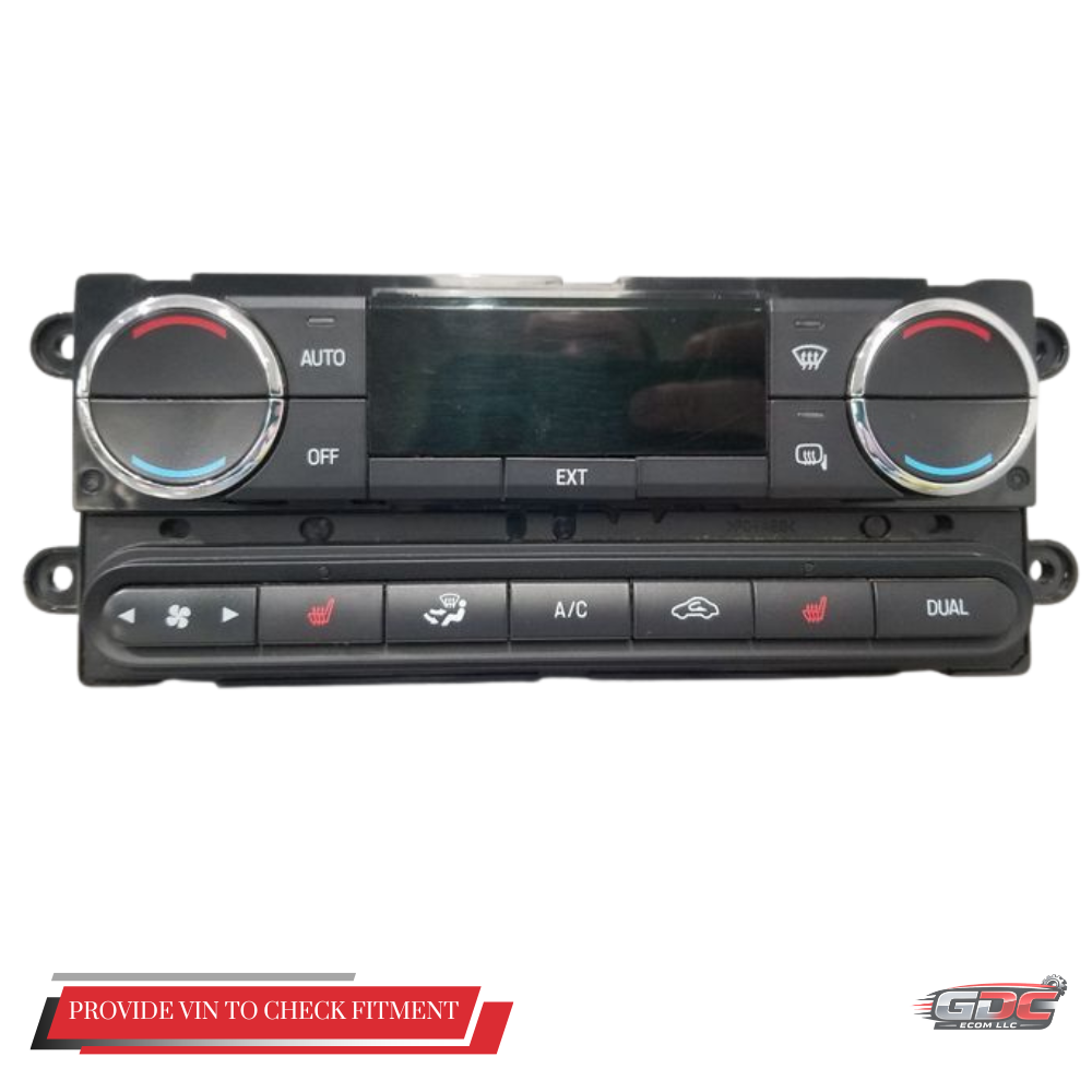 2009–2010 Ford F350 Super Duty AC Heater Temperature Control OEM — view 1