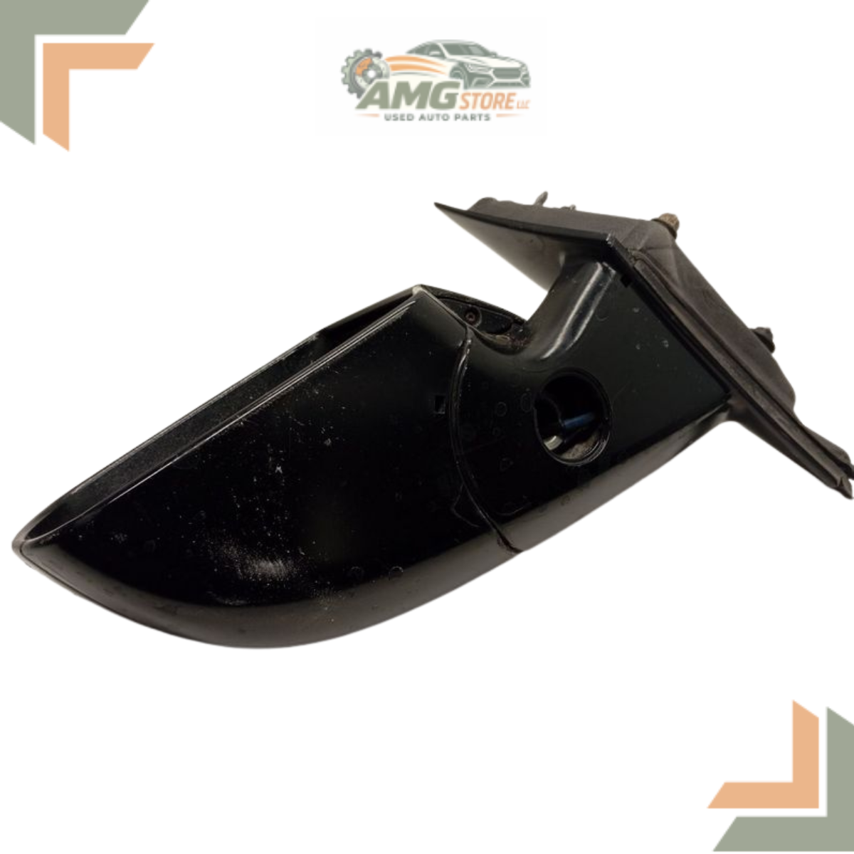 2014–2019 Cadillac ATS Left Driver Side View Mirror Power Option DR5 OEM Black — view 5