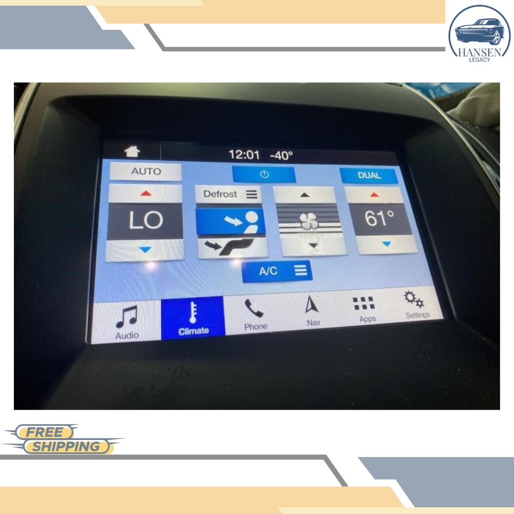 2016–2018 Ford Edge Front Center Dash Mounted Display Screen 8 inch OEM — view 2