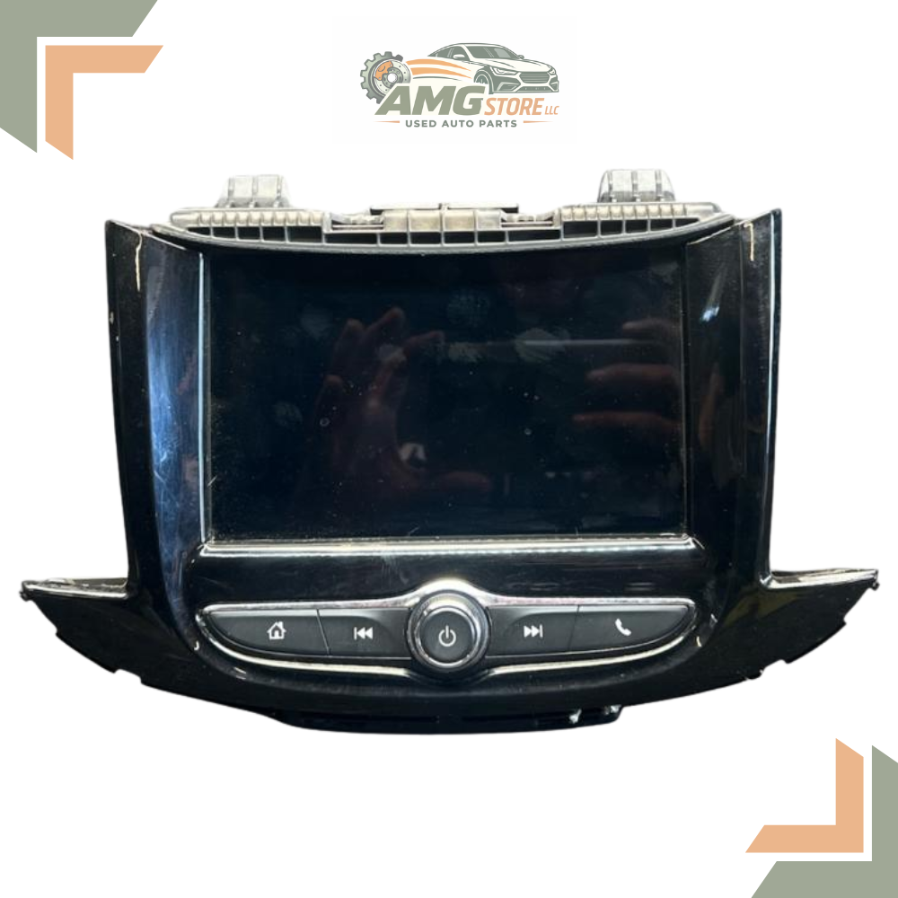 2018–2020 Chevrolet Sonic AM FM Radio Receiver Display Screen ID 84610605 OEM — view 1