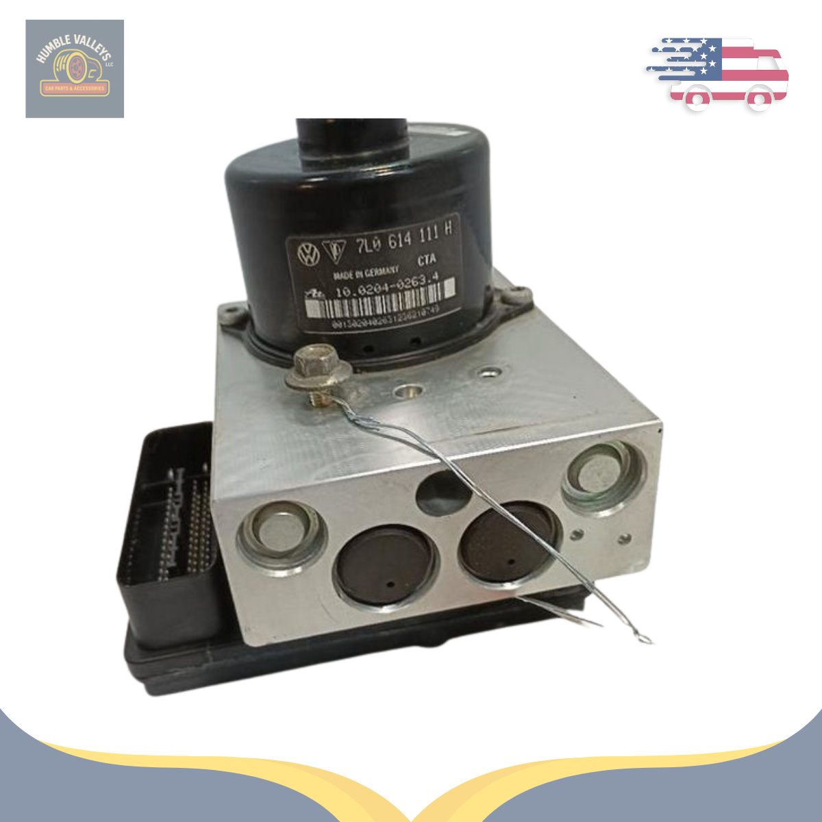 2005–2006 Porsche Cayenne AT 3.2L 4.5L ABS Anti Lock Brake Actuator Pump 05 06 — view 2