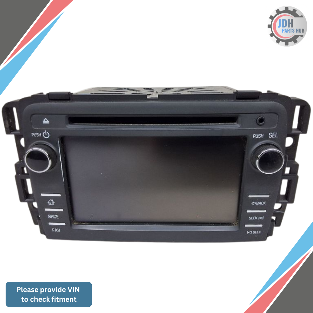 2015–2016 Chevrolet Traverse Radio CD Player with Display Screen OPTION UI6 OEM — view 1