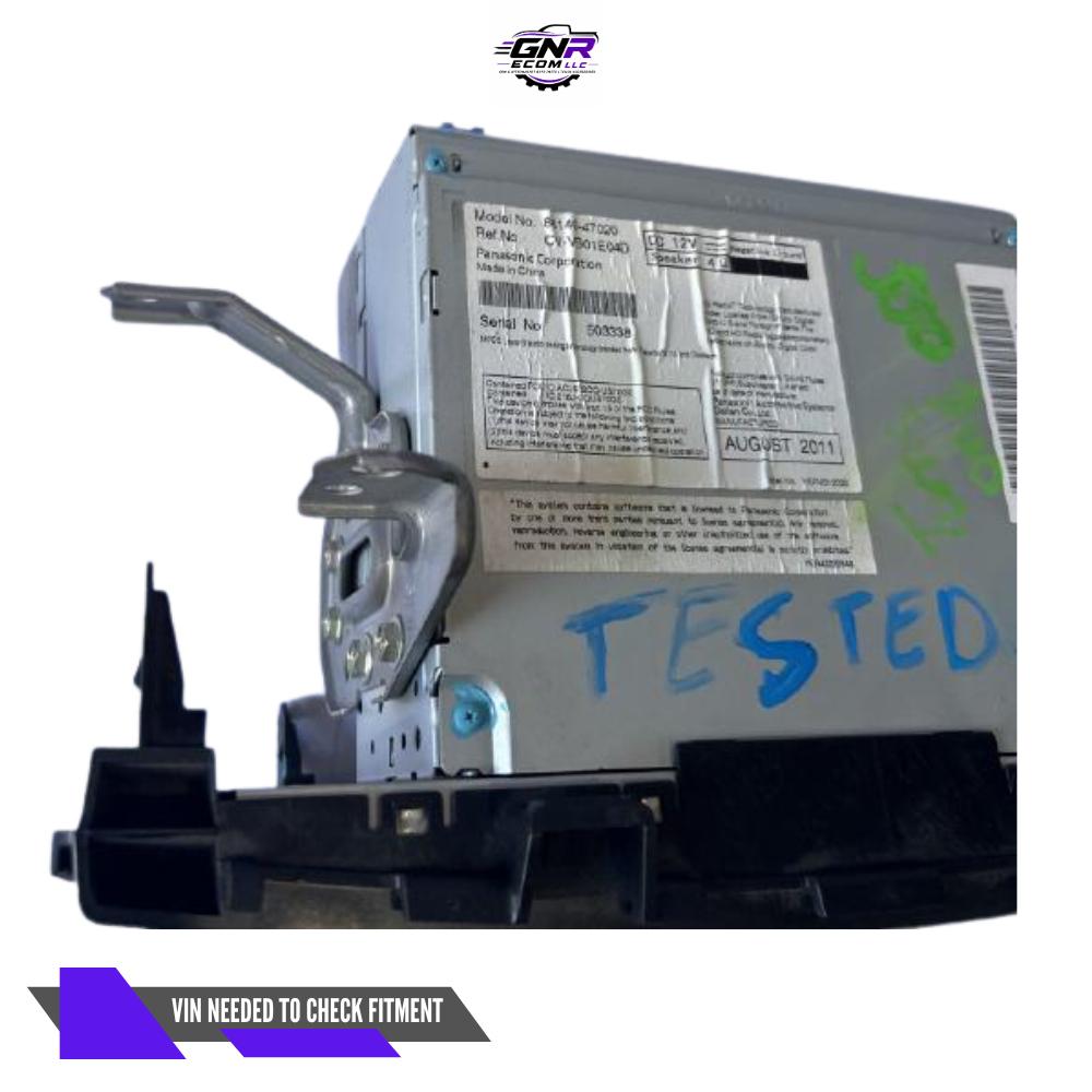 2012–2014 Toyota PRIUS Touch Screen Stereo AM FM XM HD Radio CD Player 57011 OEM — view 2