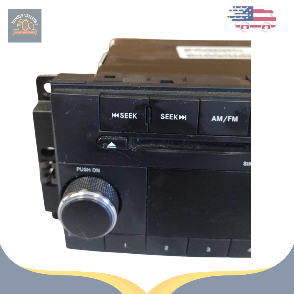 2011–2012 Dodge Caliber AM FM CD MP3 Radio Receiver RES OEM — view 3
