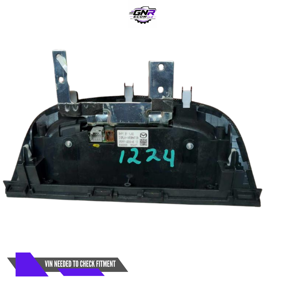 2014–2016 Mazda 3 AM FM Display Screen OEM — view 2