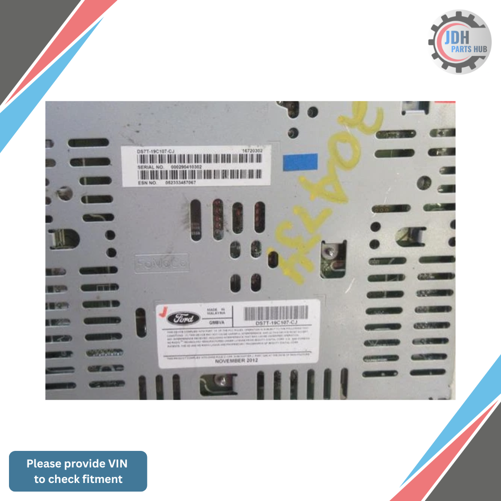2013–2015 FORD FUSION AM FM CD MP3 RADIO RECEIVER OEM — view 3
