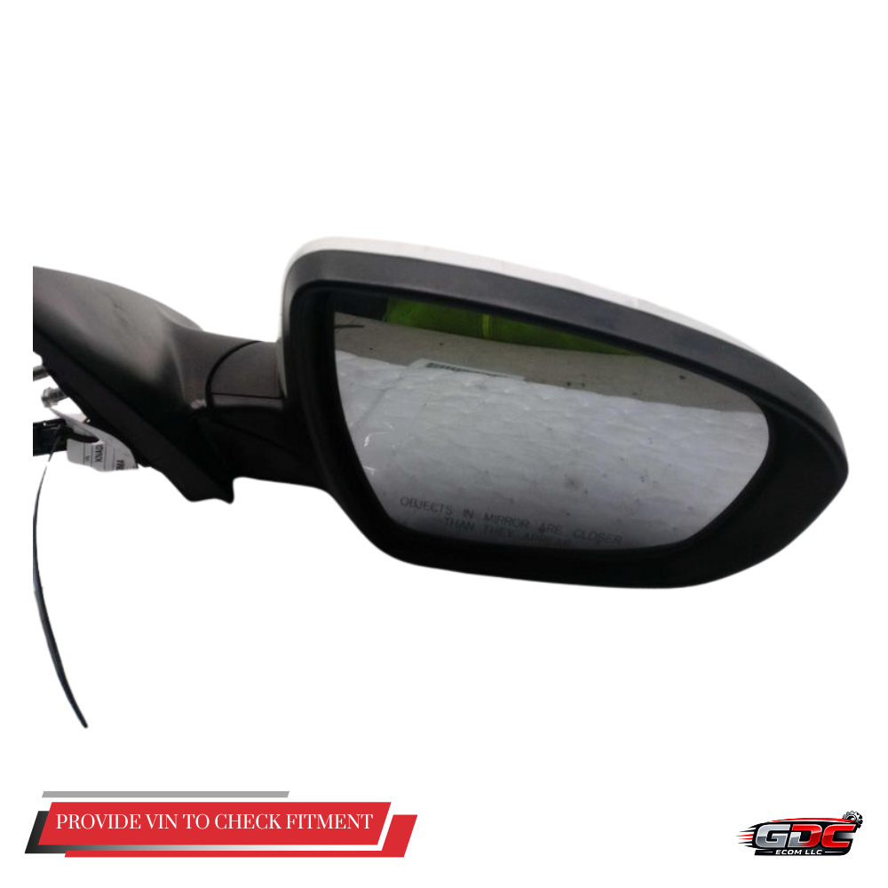 2014–2016 Kia Optima Right Passenger Side View Door Mirror White OEM — view 2