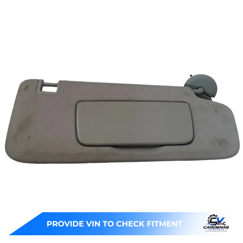 2020–2023 Chevrolet Equinox RH Passenger Sunvisor Sun Visor with Mirror & Light OEM — view 1
