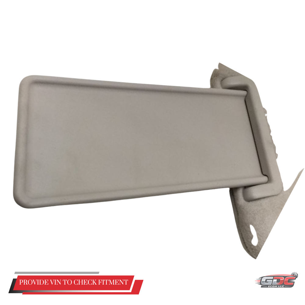 2013–2019 Nissan Sentra RH Passenger Sunvisor Sun Visor with Mirror OEM — view 5